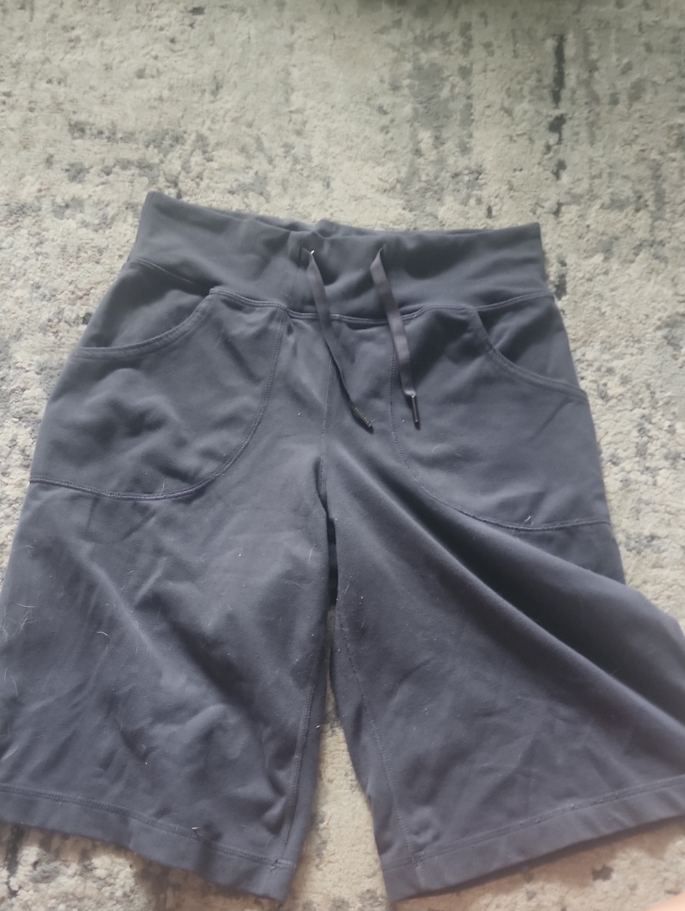 lululemon athletica Grey Drawcord Bermuda Shorts